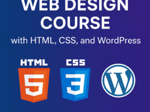 Web Design Course with HTML CSS and Wordpress