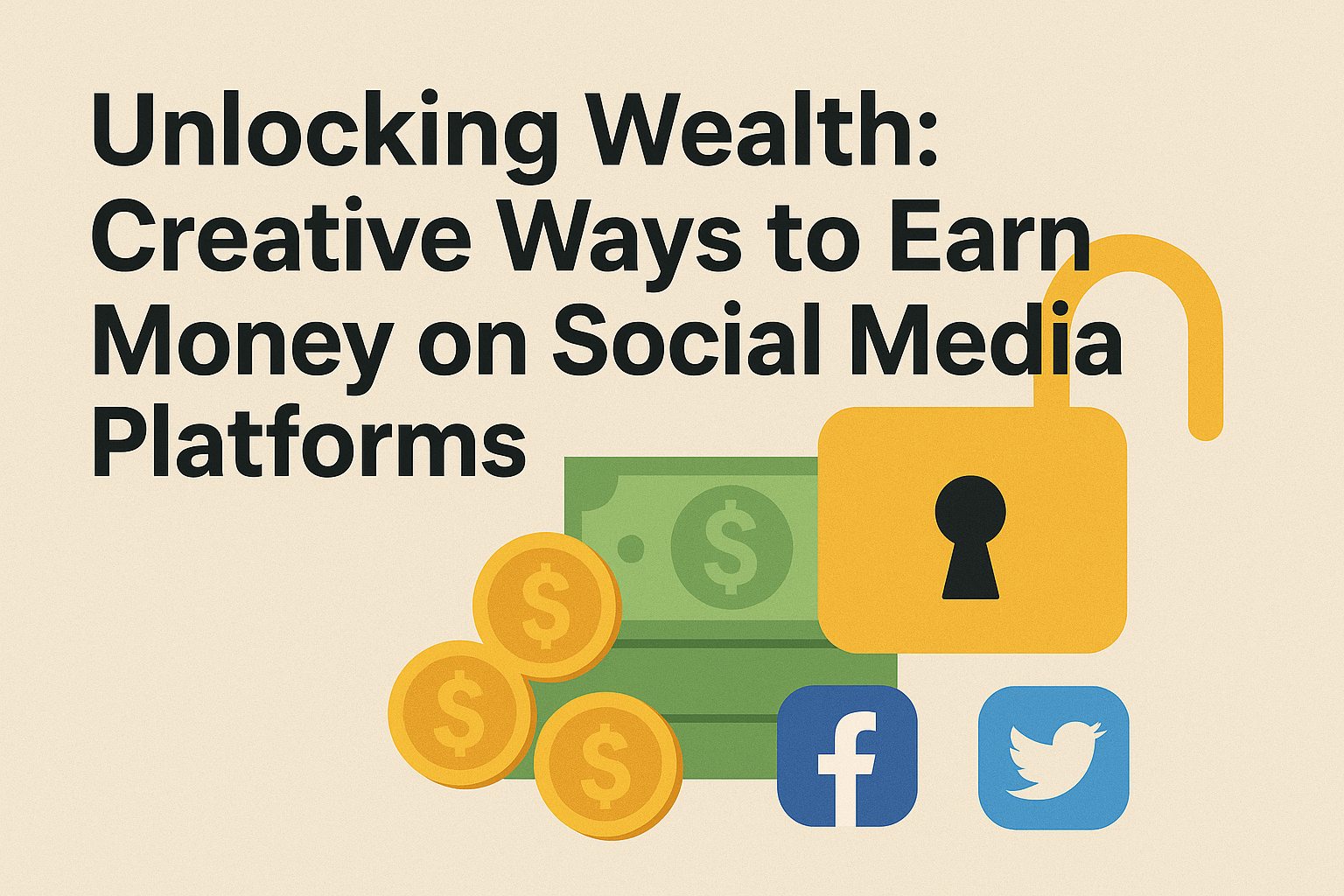 Unlocking Wealth: Creative Ways to Earn Money on Social Media Platforms