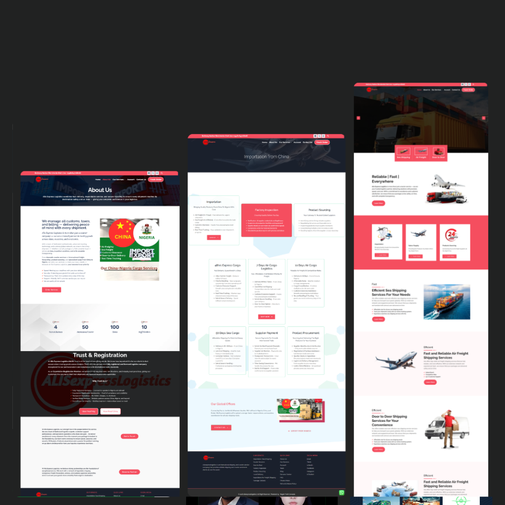 My portfolio, clients sample